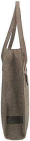 DSTRCT Portland Road - Suede Leren Shopper Anaconda Print - Grijs