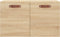 vidaXL - Wandkast - 60x36,5x35 - cm - bewerkt - hout - sonoma - eikenkleurig