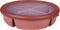 Mepal - Multikom Cirqula vershouddoos - 3-vaks bento bowl - 250 ml, 250 ml & 500 ml - Rond - Vivid mauve