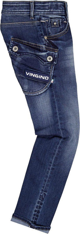 Vingino Duca - Jongens Jeans - Slim - Maat 122