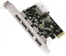 Approx APPPCIE4P - PCI Express - USB 3.0 4 Poorten