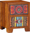 vidaXL - Nachtkastje - 2 - st - 35x35x45 - cm - massief - acaciahout
