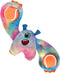 Kong Woozles Monster Assorted - Hondenknuffel - Interactief speelgoed - Pluche - Meerkleurig (1 stuk)