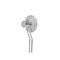 Toiletborstel Wit Staal ABS 10 x 36 x 10 cm (12 Stuks)
