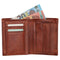 Micmacbags Wallstreet - Ritsportemonnee - 13 vakken - Cognac