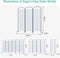 Angel Living Kamerscherm - 3 Panelen - Privacy verhogend - Wit
