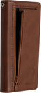 iMoshion Hoesje Geschikt voor iPhone 11 Pro Max Hoesje Met Pasjeshouder - iMoshion Uitneembare 2-in-1 Bookcase met rits - Bruin
