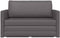 vidaXL - Ligbed/Sofa - 2-in-1 - Grijs - 124x71x78 - cm - Kunstleer