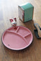 CABANAZ - bord, keramiek, FONDUE PLATE, roze