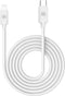 Lightning naar Type-C Kabel, 1 meter, Wit - PVC - Celly