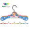 Relaxwonen - Kinderkledinghanger - Kledinghanger - Kinderen - Hout - Verschillende Kleuren - 5 Hangers - 28x16 cm
