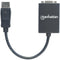 Manhattan 151962 - DisplayPort naar VGA Adapter - 15cm - Zwart