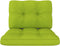 vidaXL - Palletkussens - 2 - st - stof - heldergroen