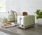 Swan Broodrooster Retro Groen 2 Sneden