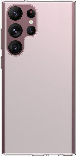 iMoshion Hoesje Geschikt voor Samsung Galaxy S23 Ultra Hoesje Siliconen - iMoshion Softcase Backcover smartphone - Transparant