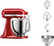 KitchenAid Artisan 5KSM185PSEER - Keukenrobot 4,8L + 3L - 300W - Keizerrood