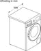Bosch WNA13400NL - Was-droogcombinatie - 5 kg wassen en drogen - AutoDry