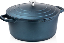 Westinghouse Performance - Braadpan - Ø28 cm PFOA-vrij Inductie Inclusief Deksel Blauw
