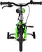 Volare Sportivo - Kinderfiets 12 Inch - Terugtraprem en handrem - Groen/Zwart