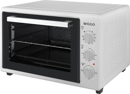 Wiggo WMO-E353 - Vrijstaande Mini Oven - 35 liter - 1800 W - Wit