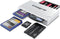 Integral - Multi Card Reader - USB 2.0 - Zilver
