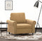 Fauteuil 60 cm fluweel bruin