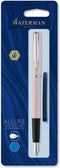 Waterman Allure vulpen | macaron pastelroze lak | fijne punt | blauwe inkt