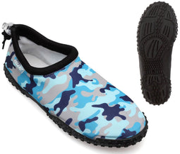 Slippers Blauw Grijs Camouflage - 46