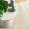 vidaXL - Vloerkleed - OVIEDO - laagpolig - 120x120 - cm - beige