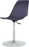 vidaXL - Eetkamerstoelen - draaibaar - 4 - st - PP - lila