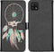 iMoshion Hoesje Geschikt voor Samsung Galaxy A22 (5G) Hoesje Met Pasjeshouder - iMoshion Design Softcase Bookcase - Zwart / Meerkleurig / Dreamcatcher