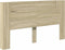 vidaXL - Hoofdbordkast - met - LED - 180x16,5x103,5 - cm - sonoma - eikenkleurig