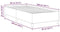 vidaXL - Bedframe - Crème - 80x200 - cm - Katoenen - Velours
