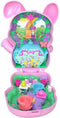 Polly Pocket Theefeestje Konijn - Compacte Speelset - Inclusief 1 micropop en 10 accessoires