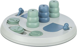 Trixie - Honden Bordspel Flip Bord - Intelligentiespel met kegels en luikjes - 28 cm