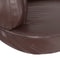 vidaXL - Hondenmand - met - ergonomisch - schuim - 88x65 - cm - kunstleer - bruin