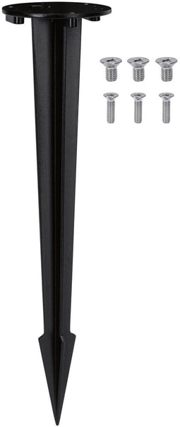 Bolderlamp Accessoires - Grondpin - Metaal - Antraciet