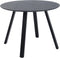 Tuintafel Rond Ø100cm - Zwart Metaal - Halo - Giga Meubel