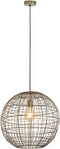 Light & Living Hanglamp Mirana - Antiek Brons - Ø46cm - Modern - Hanglampen Eetkamer, Slaapkamer, Woonkamer