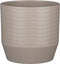 Mica Decorations Nola Bloempot - 19x19x18 cm - Keramiek - Taupe