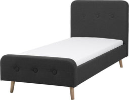 Beliani RENNES - Kinderbed - Grijs - Kunststof