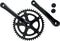 White label crankstel 46t 170mm aluminium zwart