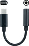 Nanocable 10.24.1205 - Adapter USB-C naar Jack 3.5 mm - Zwart