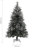 vidaXL - Kunstkerstboom - met - sneeuwvlokken - 180 - cm - PVC - en - PE - groen