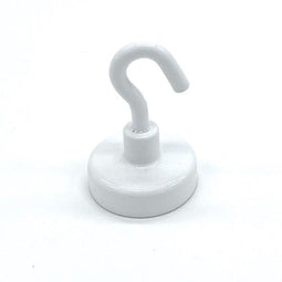 Klika - Plafondmagneet met haak wit 25 mm 4 kg - 80 stuks