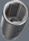 Wera 05004504001 Dopsleutelinzetstuk 7 mm 1 stuks 1/4
