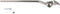 Esge Middenstandaard voor 28-inch fietsen - Gepolijst aluminium - 305 mm lengte - Stabiel en gebruiksvriendelijk