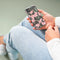 iMoshion Hoesje Geschikt voor Samsung Galaxy A42 Hoesje Siliconen - iMoshion Design hoesje - Roze / Transparant / Cherry Blossom