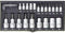 Proxxon Industrial 23 102 Dopsleutel-bitinzetset 1/4 (6.3 mm), 1/2 (12.5 mm) 24-delig