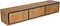 Zwevend tv-meubel RichWood 160 cm - naturel